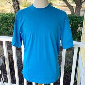 True Measure if a Man Neon Blue T Shirt. Large.